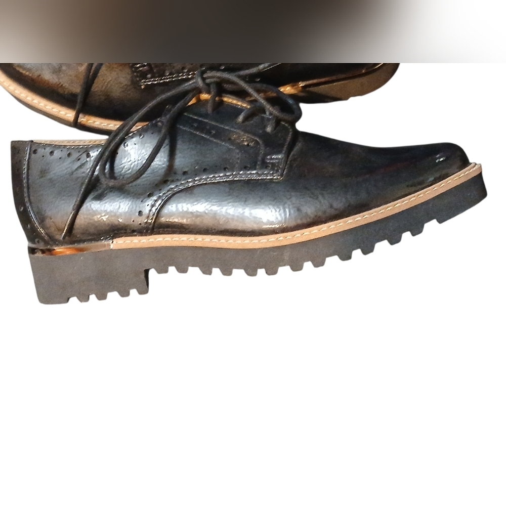 Franco Sarto -NWOB Ladies Black Lace Up Comfortable & Supportive, Non-slip Shoes - Picture 9 of 12